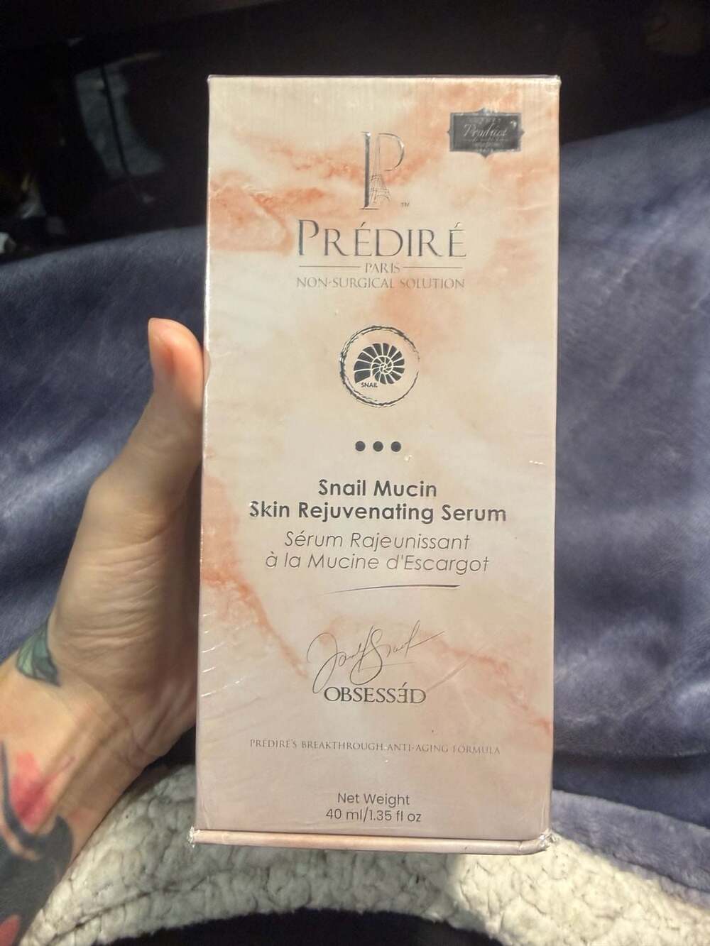 Prédiré Paris Snail Mucin Skin Rejuvenating Serum 40ml